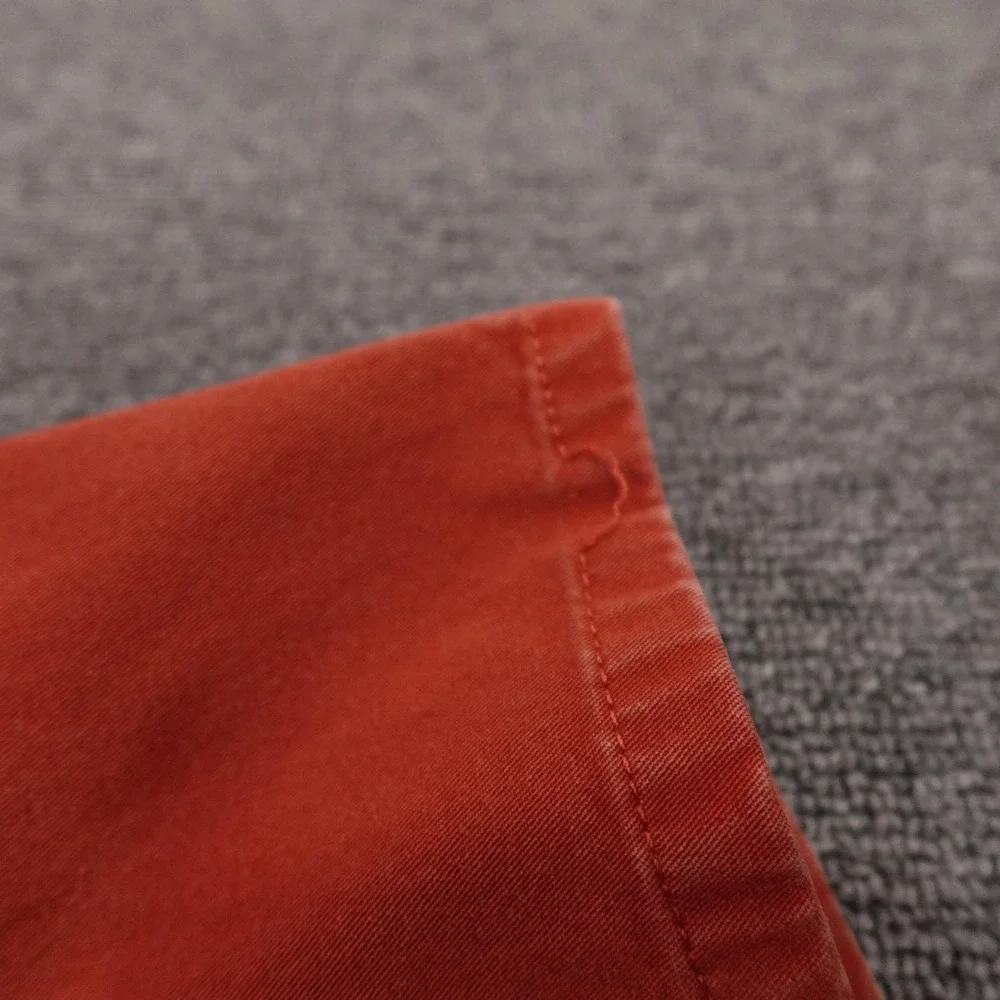 Bonobos Pants Mens 34x28 Orange Stretch Chino Straight Leg Casual Cotton